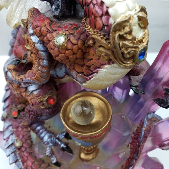 Purple Dragon Mythical Magical Ball - Picture 4 of 8